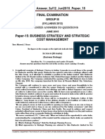 Suggested Answer - Syl12 - Jun2015 - Paper - 15 Final Examination: Suggested Answers To Questions