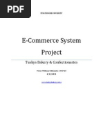 PROJECT REPORT ON “E Commerce”  E Commerce  Electronic Data