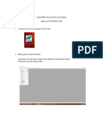 Convert Data Total Station
