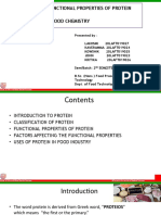 Title of Topic Course Name:::functional Properties of Protein Food Chemistry