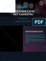 OSTEOMIELITIS akut dan kronik