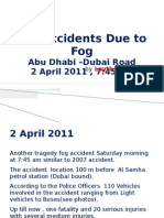 Z PPT Car Accidents Due To Fog