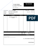 GST Invoice Format 1