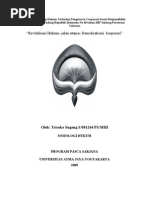 Download Tinjauan Sosiologi Hukum Terhadap Pengaturan Corporate Social Responsibility Dalam Undang by Tri Soko SN54993102 doc pdf