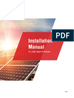 Installation Manual: For Longi Solar PV Modules