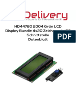 HD44780 2004 LCD Display