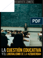 Equipo de Bitácora (M-L), La Cuestión Educativa, 2021