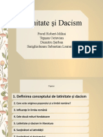 Latinitate Si Dacism