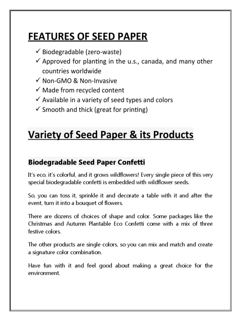 Seed Paper Swatch Books Catalog - Botanical PaperWorks