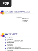 Spaser - The Nano Laser