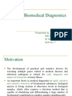 SERS in Bio Medical Diagnostics