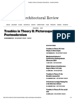 Troubles in Theory II - Picturesque To Postmodernism - Architectural Review