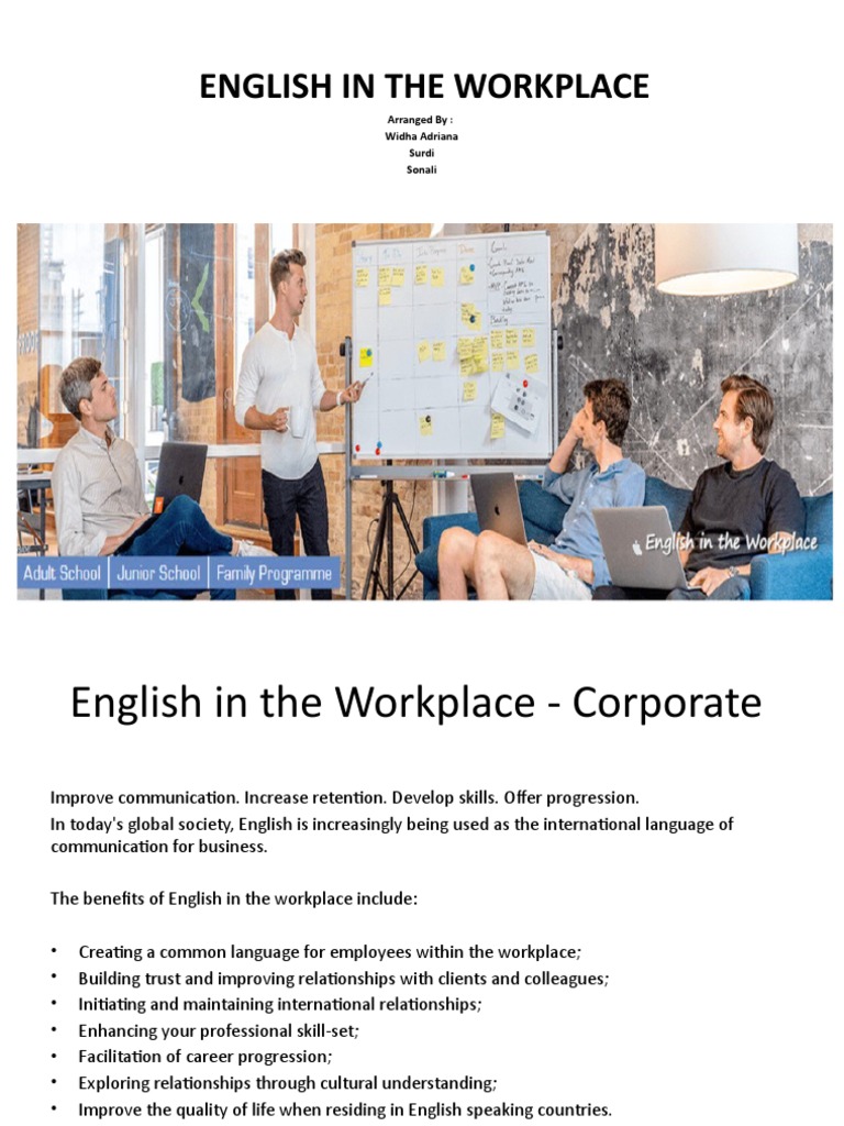 Essential English Terms for Work | PDF | English Language | Employee ...