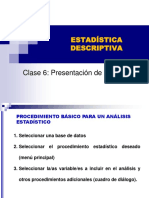 CLASE 6 - Presentación de Datos