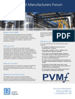 Pressure Vessel Manufacturers Forum (PVMF) : What Is The PVMF?