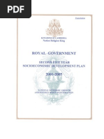 Download Socio Economic Development Plan-Cambodia 2001-2005 by Nithia SN54995631 doc pdf
