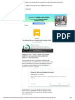 110 Preguntas Con Respuestas Examen Certificación de Publicidad de Display Google ADS