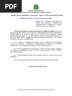 Resolução – RDC Nº 23, De 15 de Março de 2000 – ANVISA