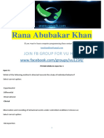 Rana Abubakar Khan: Join FB Group For Vu Help