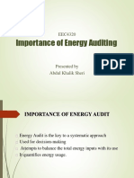 Importance of Energy Audit