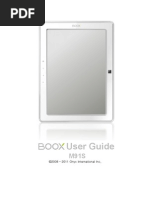 Download Onyx Boox m91s Manual by Nancy Heirman SN54996519 doc pdf