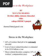 Stress in The Workplace