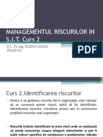 Curs 2. Managementul Riscurilor in S