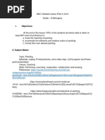Grade 1 Art Lesson: Exploring Lines | PDF | Lesson Plan