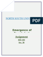 North South University History Assignment