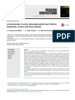 Levosimendan in Acute Decompensated Heart Failure: Systematic Review and Meta-Analysis