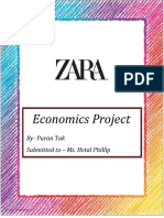 Economics Project: By-Puran Tak Submitted To - Ms. Hetal Phillip