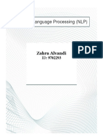 NLP - Zahra Alvandi