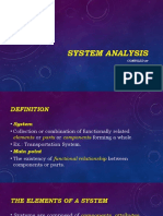 System Analysis: G.Gencyilmaz