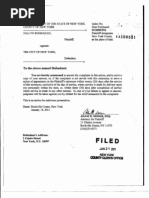 Falynn Rodriguez v. The City of New York  -  State Supreme Court of New York  - Civil Rights Suit