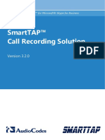 LTRT-27141 SmartTAP Release Notes Ver. 3.2