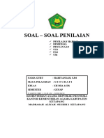 Sampul Soal Penilaian 20-21