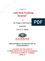 "Anti-Lock Braking System": Mr. Dongare Amol Sarjerao Guided by Prof. K. U. Shinde
