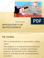 Intro To Ap Macro - Dont Be Afraid