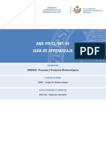 ANX-PR/CL/001-01 Guía de Aprendizaje: 20504322 - Procesos Y Productos Biotecnológicos