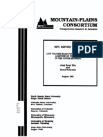 (Ountain-Plains Consortium: MPC Report No. 91-3