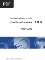 Free Busy Connector User Guide 103