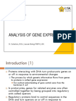 Analysis of Gene Expression