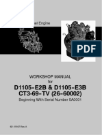 D1105 - E2B & D1105 - E3B CT3-69 - TV (26 - 60002) : Diesel Engine