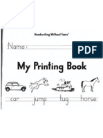Handwriting Without TEARS Practice Book