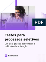 Ebook Rankdone - Testes para Processos Seletivos