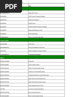 Schneider Electric Catalogue List (Nov 2007)