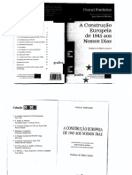 A Construção Europeia de 1945 Aos Nossos Dias
