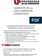 Semana 8 Fundamentos de La Psicologia Ambiental