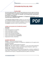 Resumen Constitucion Politica Del Peru