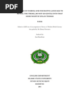 Download Analysis of Symbols and Figurative Language to Reveal the Theme in Do Not Go Gentle by Dylan Thomas by Shantie Ramdhani SN55000820 doc pdf